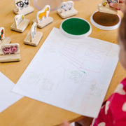 My First Wooden Stamp Set - Farm Animals C7