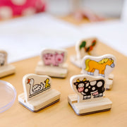 My First Wooden Stamp Set - Farm Animals C7