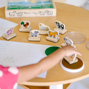 My First Wooden Stamp Set - Farm Animals N1