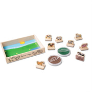My First Wooden Stamp Set - Farm Animals N1
