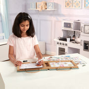 Natural Play: Play, Draw, Create Reusable Drawing & Magnet Kit – Ocean X1