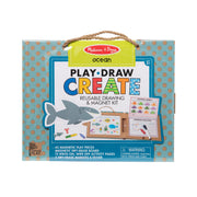 Natural Play: Play, Draw, Create Reusable Drawing & Magnet Kit – Ocean X1