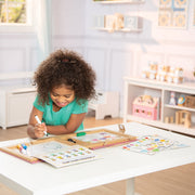 Natural Play: Play, Draw, Create Reusable Drawing & Magnet Kit – Princesses V2