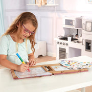 Natural Play: Play, Draw, Create Reusable Drawing & Magnet Kit – Princesses V2