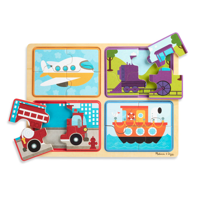 Natural Play Wooden Puzzle: Ready, Set, Go C6