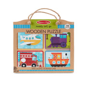Natural Play Wooden Puzzle: Ready, Set, Go I7