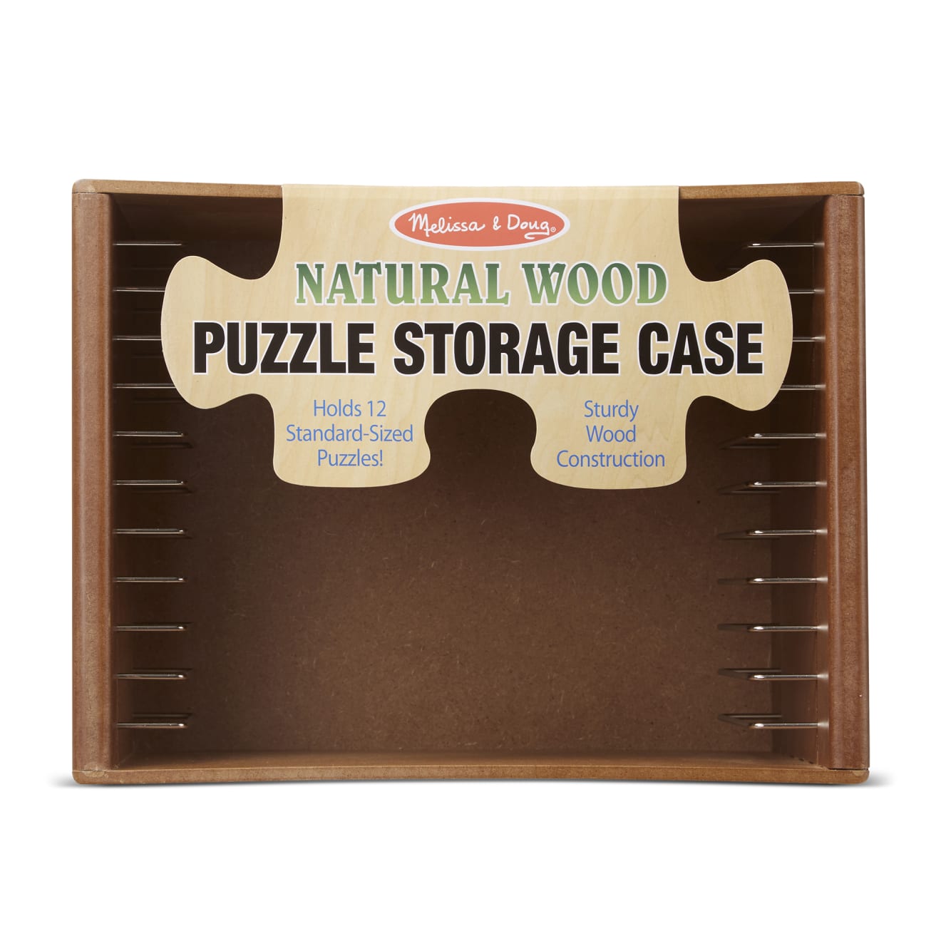 Natural Wood Puzzle Case J5