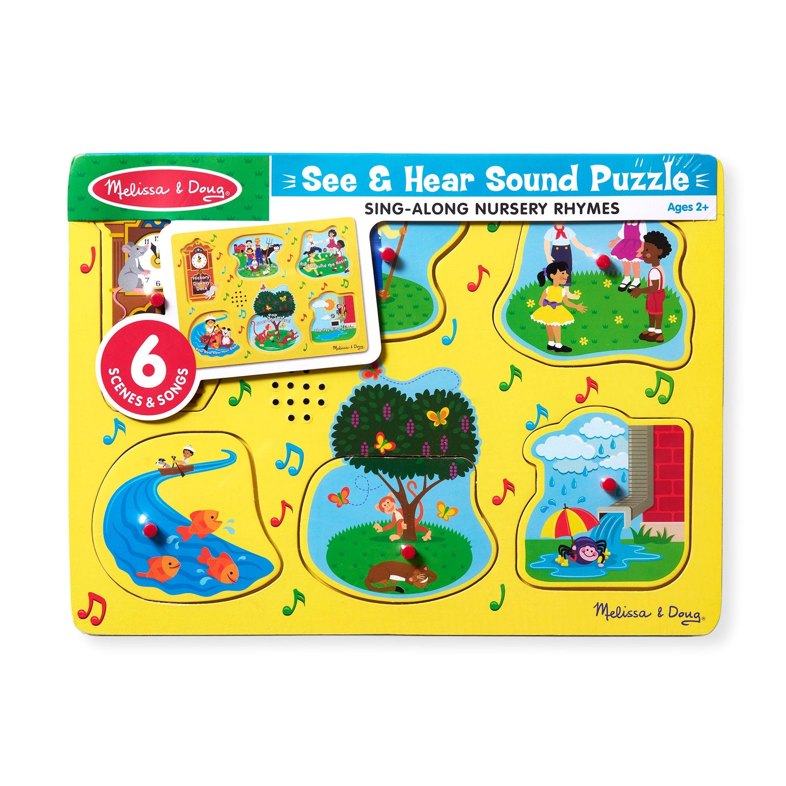 Nursery Rhymes 1 Sound Puzzle - 6 PIeces U1