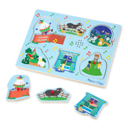Nursery Rhymes 2 Sound Puzzle - 6 PIeces T1