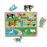 Old MacDonald's Farm Song Puzzle - 8 Pieces D6