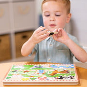 Old MacDonald's Farm Song Puzzle - 8 Pieces D6