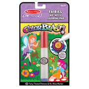 On the Go ColorBlast No-Mess Coloring Pad - Fairies M5