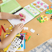 On-the-Go Felt Friends Stickers Craft Activity Set E3