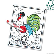 On the Go Magicolor Coloring Pad - Farm Animals R0