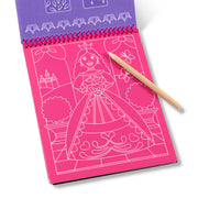 On the Go Scratch Art Color Reveal Pad - Fairy Tales D0