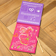 On the Go Scratch Art Color Reveal Pad - Fairy Tales D0