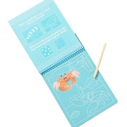 On the Go Scratch Art Color-Reveal Pad -  Sea Life J1