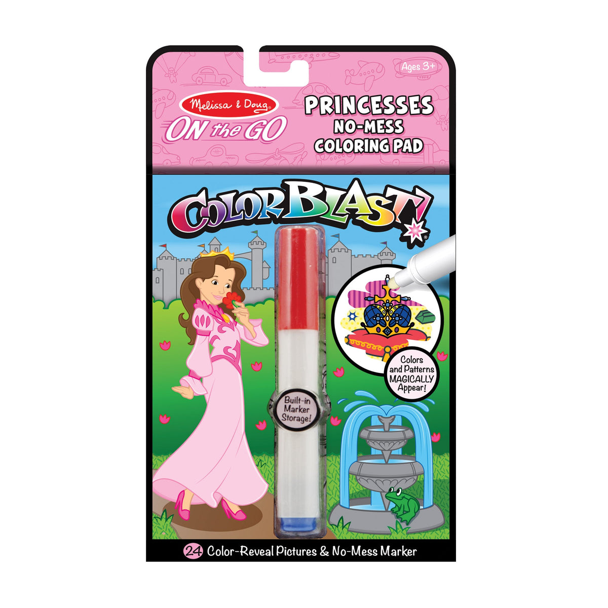 On the Go™ ColorBlast Color Reveal Pad – Princess J2