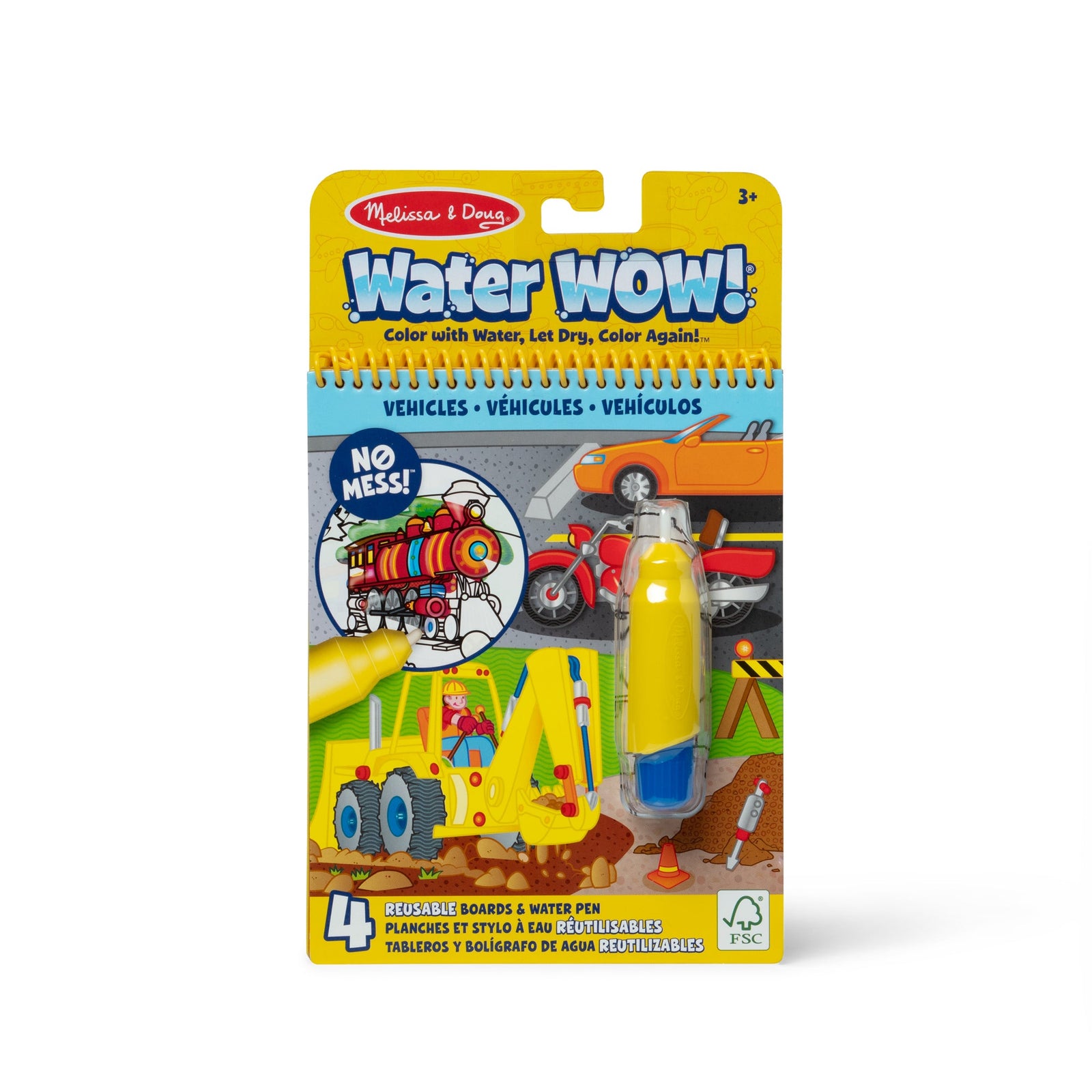 On the Go™ Water WOW!® Water Reveal Pad – Vehicles H1
