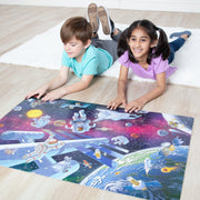 Outer Space Glow-in-the-Dark Floor Puzzle – 48 Pieces I0