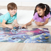 Outer Space Glow-in-the-Dark Floor Puzzle – 48 Pieces I0