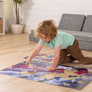 Outer Space Glow-in-the-Dark Floor Puzzle – 48 Pieces R0