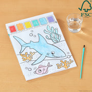 Paint With Water Activity Book - Ocean A6