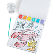 Paint With Water Activity Book - Ocean A6