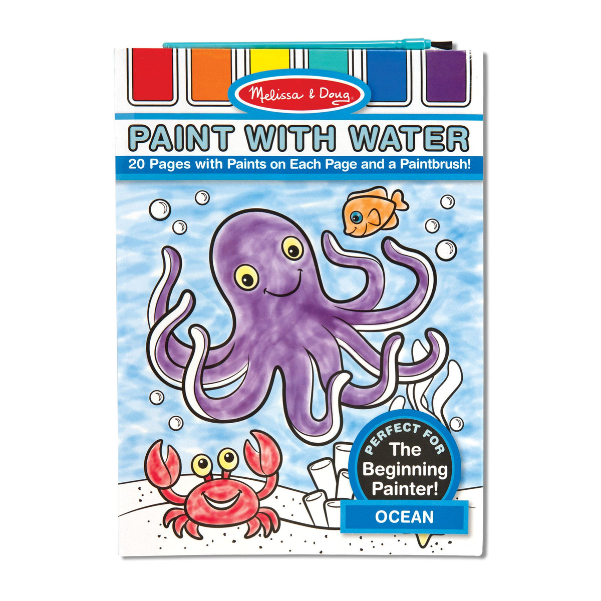 Paint With Water Activity Book - Ocean C0