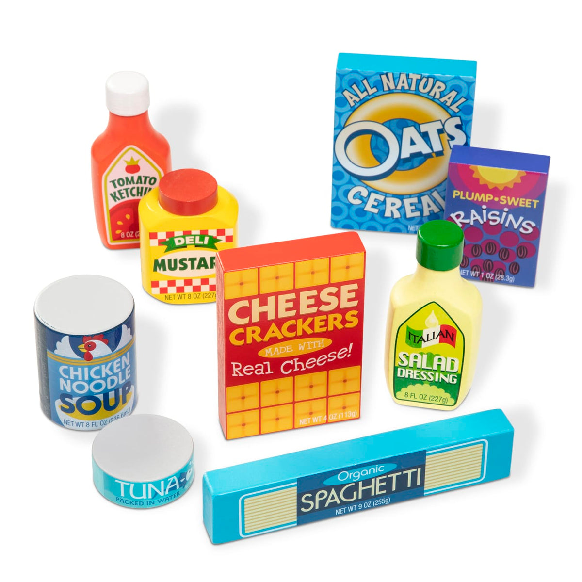 Pantry Food Set - Wooden Play Food Q3
