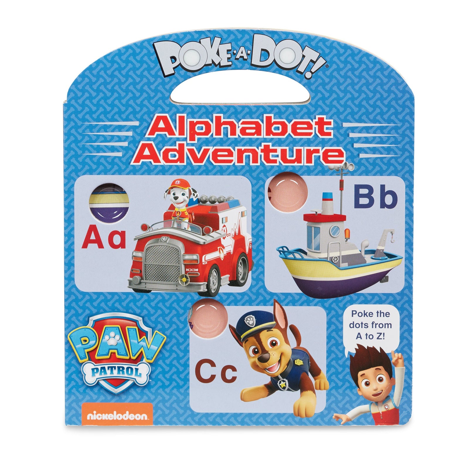 PAW Patrol Poke-A-Dot: Alphabet Adventure J3