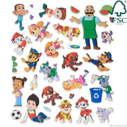 PAW Patrol Restickable Puffy Stickers - Adventure Bay W7
