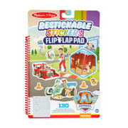 PAW Patrol Restickable Stickers Flip-Flap Pad - Classic Missions H5