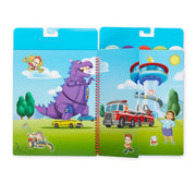 PAW Patrol Restickable Stickers Flip-Flap Pad - Ultimate Rescue T9