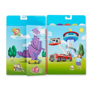 PAW Patrol Restickable Stickers Flip-Flap Pad - Ultimate Rescue T9