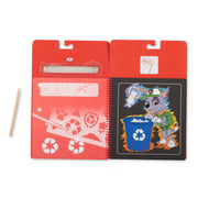 PAW Patrol Scratch Art Pad - Marshall B7