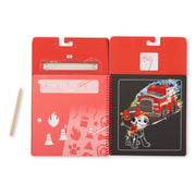PAW Patrol Scratch Art Pad - Marshall B7