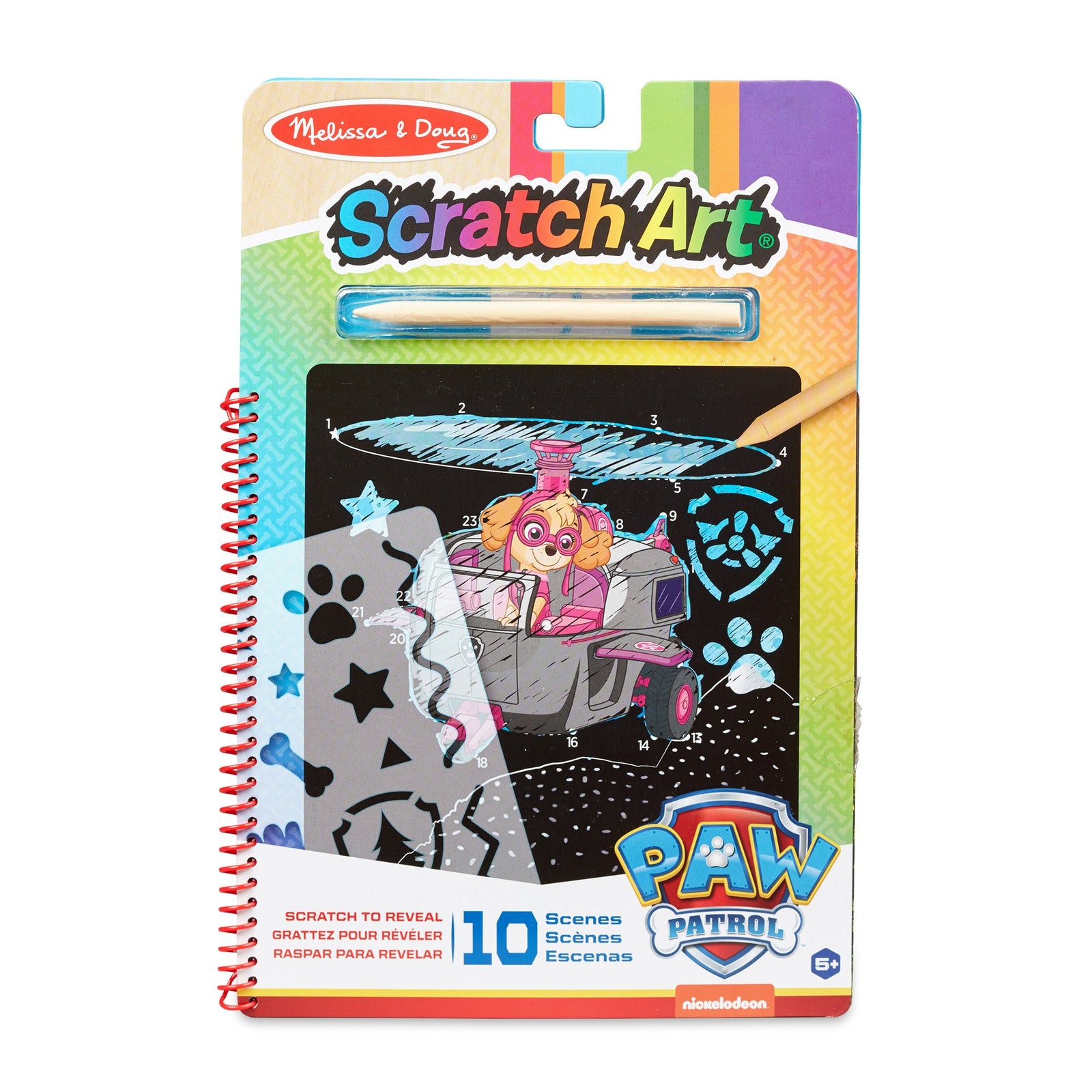 PAW Patrol Scratch Art Pad - Skye N7