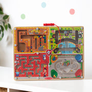 PAW Patrol Wooden 4-in-1 Magnetic Wand Maze Board A6