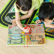 PAW Patrol Wooden 4-in-1 Magnetic Wand Maze Board Q0
