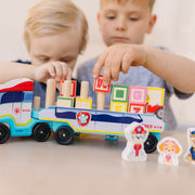 PAW Patrol Wooden ABC Block Truck B8
