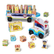 PAW Patrol Wooden ABC Block Truck B8