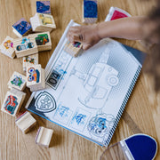 PAW Patrol Wooden Stamps Activity Set Q1