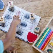 PAW Patrol Wooden Stamps Activity Set Q1