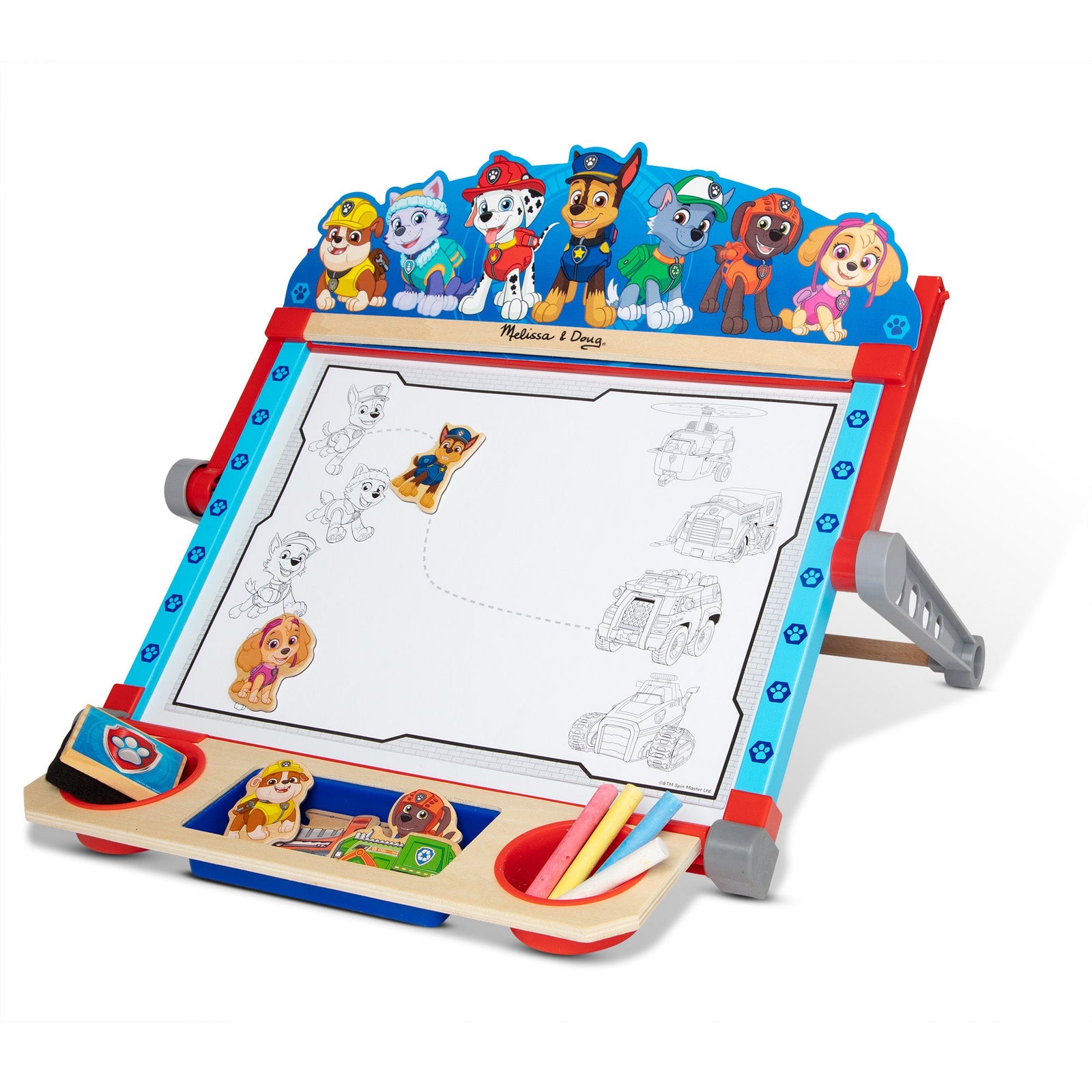 PAW Patrol Wooden Tabletop Art Center T3