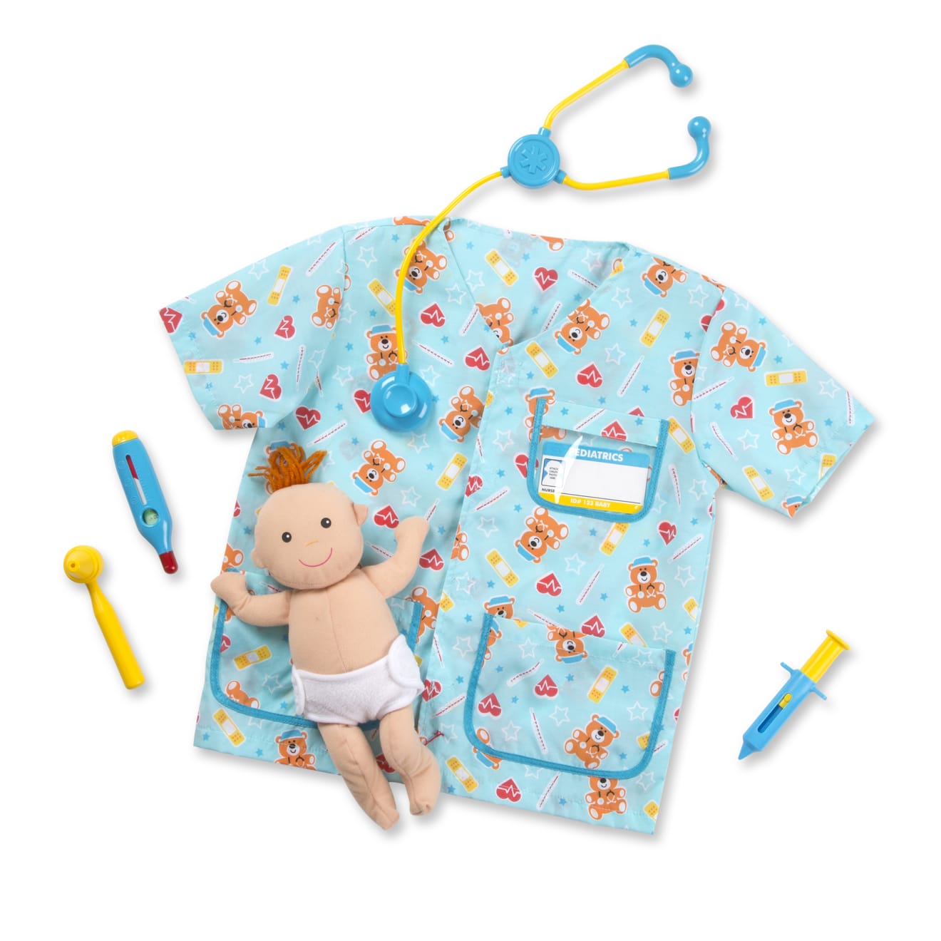 Pediatric Nurse Role Play Costume Set J1