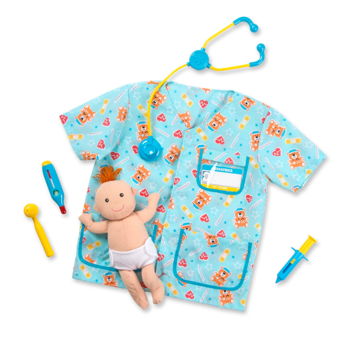 Pediatric Nurse Role Play Costume Set J3