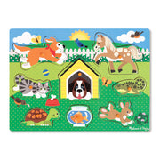 Pets Peg Puzzle - 8 Pieces K7