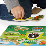 Pets Peg Puzzle - 8 Pieces K7
