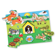 Pets Peg Puzzle - 8 Pieces K7